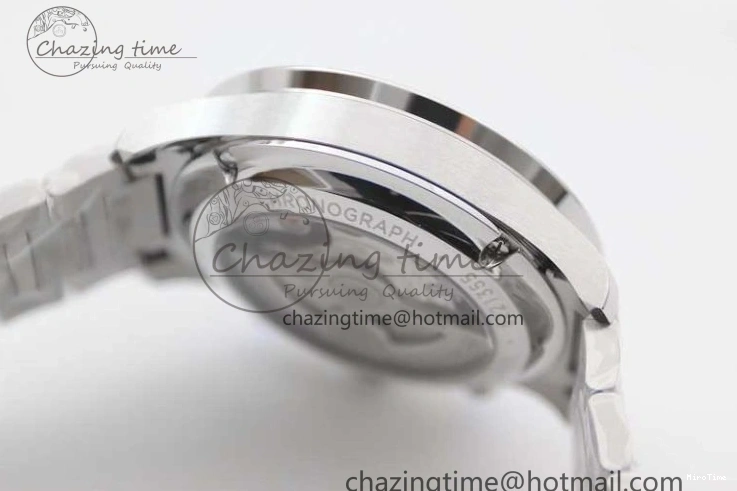 MIROTIME 0315 FastDry Portugieser Chronograph IW371615 ZF Best Edition Green Dial on SS Bracelet A7750 (Slim Movement) 7038